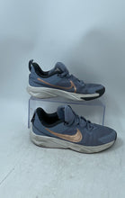 Load image into Gallery viewer, Nike Kids Star Runner 4 DX7614-405 Light Blue Lace-Up Sneaker Shoes Size 2Y
