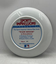 Load image into Gallery viewer, Vintage Sports Impressions Wade Boggs The Sports Superstar 1987 Boston MLB Plate
