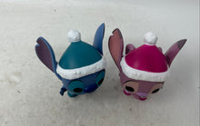Load image into Gallery viewer, Lot Of 2 Pcs Funko Pop! Disney Stitch &amp; Angel Holiday Edition Vinyl Figure
