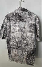 Load image into Gallery viewer, Zara Mens Multicolor Printed Short Sleeve Collared Button-Up Shirt Size Medium
