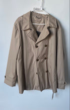 Load image into Gallery viewer, Calvin Klein Mens Beige Long Sleeve Double-Breasted Peacoat Size XXL With Tag
