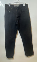 Load image into Gallery viewer, Harley-Davidson Mens Black Denim Dark Wash Pockets Straight Leg Jeans Size 33/34
