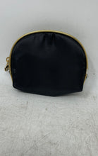 Load image into Gallery viewer, Juicy Couture Womens Black Silver Gold Rhinestone Zipper Makeup Bag
