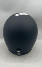 Load image into Gallery viewer, Alpha Cycles Black Open Face Retro Motorcycle Helmet Size XL
