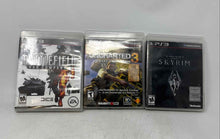 Load image into Gallery viewer, Set Of 3 Pcs Assorted PlayStation 3 Various Action Video Games Not Tested
