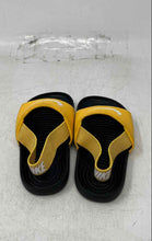 Load image into Gallery viewer, Nike Kids Kawa Black Yellow Open Toe Slip-On Slingback Sandals Size 9C
