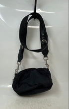 Load image into Gallery viewer, Franco Sarto Womens Black Detachable Strap Pockets Zip Top Lined Crossbody Bag
