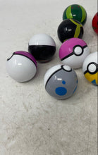 Load image into Gallery viewer, Lot Of 8 Piece Assorted Multicolor Collection Pokemon Toy Anime Ball
