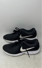 Load image into Gallery viewer, Nike Womens Revolution 4 AH8799-001 Black Low Top Lace-Up Running Shoes Size 10W
