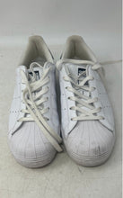 Load image into Gallery viewer, Adidas Mens Superstar Stan Smith FX3913 White Black Lace-Up Sneaker Shoes Size 5
