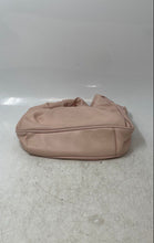 Load image into Gallery viewer, Olivia &amp; Kate Womens Scrunch Pink Leather Inner Zip Pocket Shoulder Handbag
