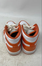 Load image into Gallery viewer, Nike Mens Jordan 1 Mid DM3531-800 Orange White Lace-Up Sneaker Shoes Size 7

