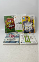 Load image into Gallery viewer, Lot Of 5 Pcs Assorted Mixed Variety Nintendo Wii Video Game Not Tested
