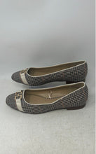 Load image into Gallery viewer, Ann Taylor Womens Multicolor Houndstooth Print Slip-On Ballet Flats Size 9M
