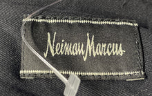 Load image into Gallery viewer, Neiman Marcus Mens Black Short Sleeve Spread Collar Button-Up Shirt Size M

