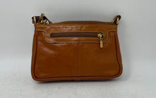 Load image into Gallery viewer, Anandra Womens Brown Leather Inner Pockets Shoulder Crossbody Bag
