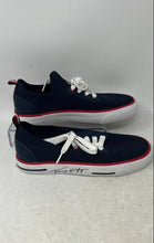 Load image into Gallery viewer, Tommy Hilfiger Womens Gessie Blue Red White Lace-Up Sneaker Shoes Size 6M
