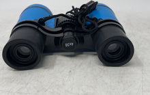 Load image into Gallery viewer, Unbranded Blue Black 4x30 Compact Foldable Binoculars With Neck Strap And Case
