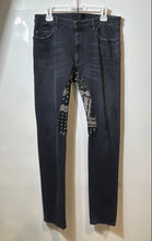 Load image into Gallery viewer, Too Fast To Live Mens Black Denim Dark Wash Pockets Skinny Leg Jeans Size 32
