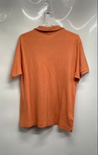 Load image into Gallery viewer, Lacoste Mens Orange Cotton Short Sleeve Collared Golf Polo Shirt Size 4
