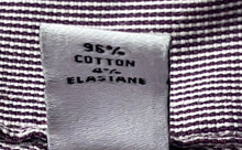 Load image into Gallery viewer, Calvin Klein Mens Purple Slim Fit Stretch Long Sleeve Collared Dress Shirt Sz 18
