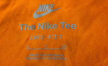 Load image into Gallery viewer, Nike Boys Orange Miami Junior Dolphins Pullover Football NFL T-Shirt Size L
