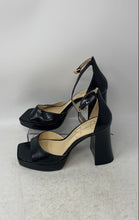 Load image into Gallery viewer, Jessica Simpson Womens Kotteas Black Buckle Block Heel Ankle Strap Sandal Sz 7M
