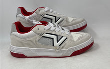 Load image into Gallery viewer, Vans Unisex Upland 721356 White Red Low Top Lace-Up Sneaker Shoes Size M9 W10.5
