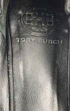 Load image into Gallery viewer, Authentic Tory Burch Womens Black Slip-On Ballet Flats Size 7.5M Damaged
