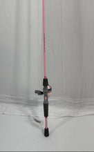Load image into Gallery viewer, Profishiency Blush Womens Pink Freshwater Spinning Fishing Rod And Reel Combo

