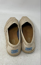 Load image into Gallery viewer, Toms Womens Alpargata Classic Beige Round Toe Slip-On Shoes Size 8.5
