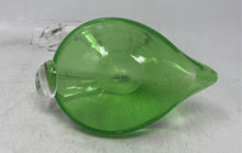 Load image into Gallery viewer, Mid-Century Green Art Glass Swan Dish Candy Bowl With Clear Glass Neck And Head
