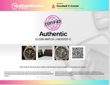 Load image into Gallery viewer, Authentic Elgin Men's Silver-Gold Tone Watch With Box
