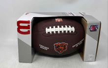 Load image into Gallery viewer, Wilson NFL Silver Series Chicago Bears Brown Football Ball Official Size
