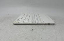 Load image into Gallery viewer, Logitech White Ultrathin Clip On Automatic Sleep Keyboard Cover For iPad Mini

