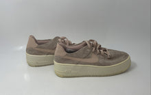 Load image into Gallery viewer, Nike Womens Air Force 1 Sage Low Beige Suede Lace-Up Sneaker Shoes Size 8
