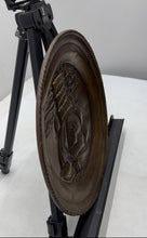 Load image into Gallery viewer, Vtg Peerage Brass Engraved Wall Hanging Decorative Lombard Collector Plate
