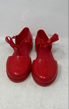 Load image into Gallery viewer, Mini Melissa Girls Red Close Toe Baby Amy Jelly Mary Jane Sandals Size 3
