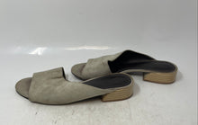 Load image into Gallery viewer, Mercedes Castillo Womens Gray Suede Slip-On Block Heels Slide Sandals Size 8

