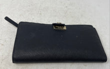Load image into Gallery viewer, Kate Spade New York Womens Black Outer Pocket Card Holder Bifold Wallet
