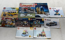 Load image into Gallery viewer, Lot Of 10 Pieces Assorted Lego Building Toy Booklet Instruction Manuals
