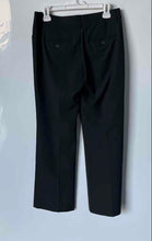 Load image into Gallery viewer, Express Womens Black Flat Front Pockets Wide-Leg Trouser Pants Size 4

