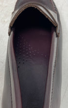 Load image into Gallery viewer, School Issue Womens Ivy Red Leather Moc Toe Slip-On Penny Loafer Shoes Size 7 W
