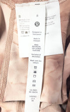Load image into Gallery viewer, Lululemon Womens Align Beige Tie-Dye High-Rise Shine Ankle Leggings Size 8

