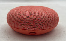 Load image into Gallery viewer, Google Home Mini Charcoal Orange Smart Assistant Speaker W/ Adapter Not Tested
