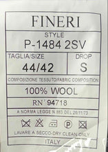 Load image into Gallery viewer, Fineri Mens Black Long Sleeve Pockets Two-Piece Suit Pant Set Size 44/42

