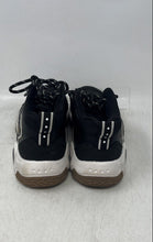 Load image into Gallery viewer, Shaq Kids White Black Lace-Up Round Toe Mid Top Sneaker Shoes Size 3
