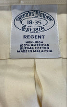 Load image into Gallery viewer, Brooks Brothers Mens Ivory Collared Long Sleeve Dress Shirt Size 18-35
