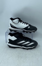 Load image into Gallery viewer, Adidas Kids Adizero Impact MD K ID0966 Black White Baseball Cleats Size 2
