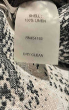Load image into Gallery viewer, Calvin Klein Womens Black Animal Print Long Sleeve Full-Zip Shirt Jacket Size XS

